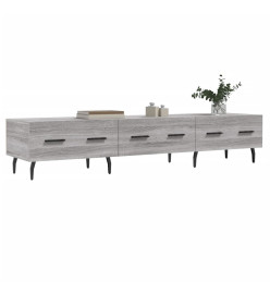 Meuble TV sonoma gris 150x36x30 cm bois d'ingénierie