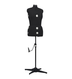 Mannequin de robe ajustable pour femme Noir M Taille 40-46