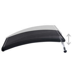 Panneaux de chauffage solaire de piscine courbés 3 pcs 110x65cm