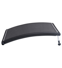 Panneaux de chauffage solaire de piscine courbés 3 pcs 110x65cm