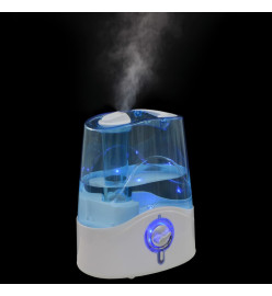 Humidificateur à ultrasons avec brume et veilleuse 6 L 300 ml/h