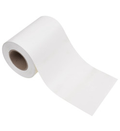 Écran d'intimité de jardin PVC 35x0,19 m Blanc