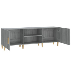 Meuble TV Sonoma gris 150x30x50 cm Bois d'ingénierie