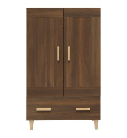 Buffet Chêne marron 70x31x115 cm Bois d'ingénierie