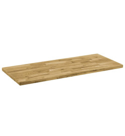 Dessus de table Bois de chêne Rectangulaire 44 mm 140x60 cm