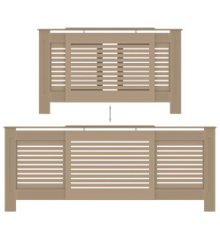 Cache-radiateur MDF 205 cm