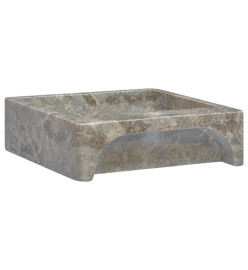 Lavabo Gris 40x40x12 cm Marbre