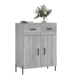 Buffet sonoma gris 69,5x34x90 cm bois d'ingénierie