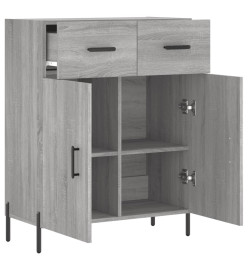 Buffet sonoma gris 69,5x34x90 cm bois d'ingénierie