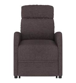 Fauteuil Marron foncé Tissu