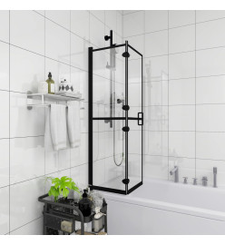 Cabine de douche pliable ESG 120x140 cm Noir