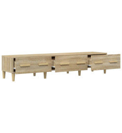 Meuble TV Chêne sonoma 150x34,5x30 cm Bois d'ingénierie