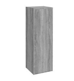 Meubles TV 2 pcs Sonoma gris 30,5x30x90 cm Bois d'ingénierie