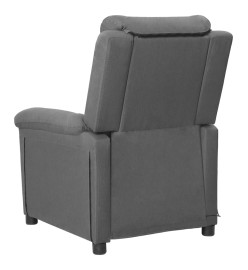 Fauteuil de massage Gris clair Tissu