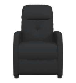 Fauteuil inclinable Noir Tissu