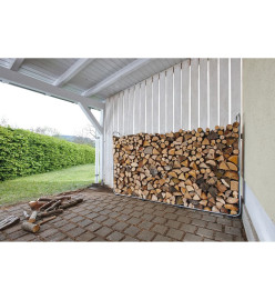 Wolfcraft Support d'empilement de bois de chauffage modulaire XXL