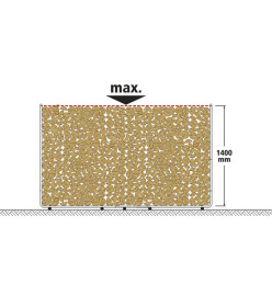 Wolfcraft Support d'empilement de bois de chauffage modulaire XXL