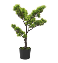 Bonsaï de pin artificiel avec pot 60 cm Vert