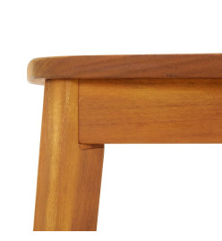 Table de jardin 160x90x75 cm Bois d'acacia solide