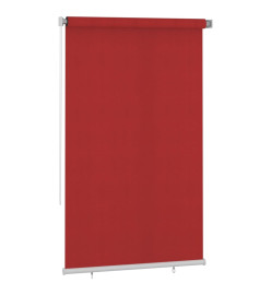 Store roulant d'extérieur 140x230 cm Rouge PEHD