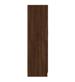 Garde-robe Chêne marron 82,5x51,5x180 cm Bois d'ingénierie