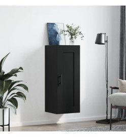 Armoire murale noir 34,5x34x90 cm bois d'ingénierie