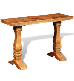 Table console Bois de récupération massif