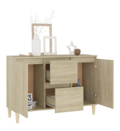 Buffet Chêne sonoma 103,5x35x70 cm Aggloméré