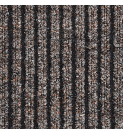Paillasson rayé Beige 80x120 cm