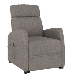 Fauteuil Taupe Tissu