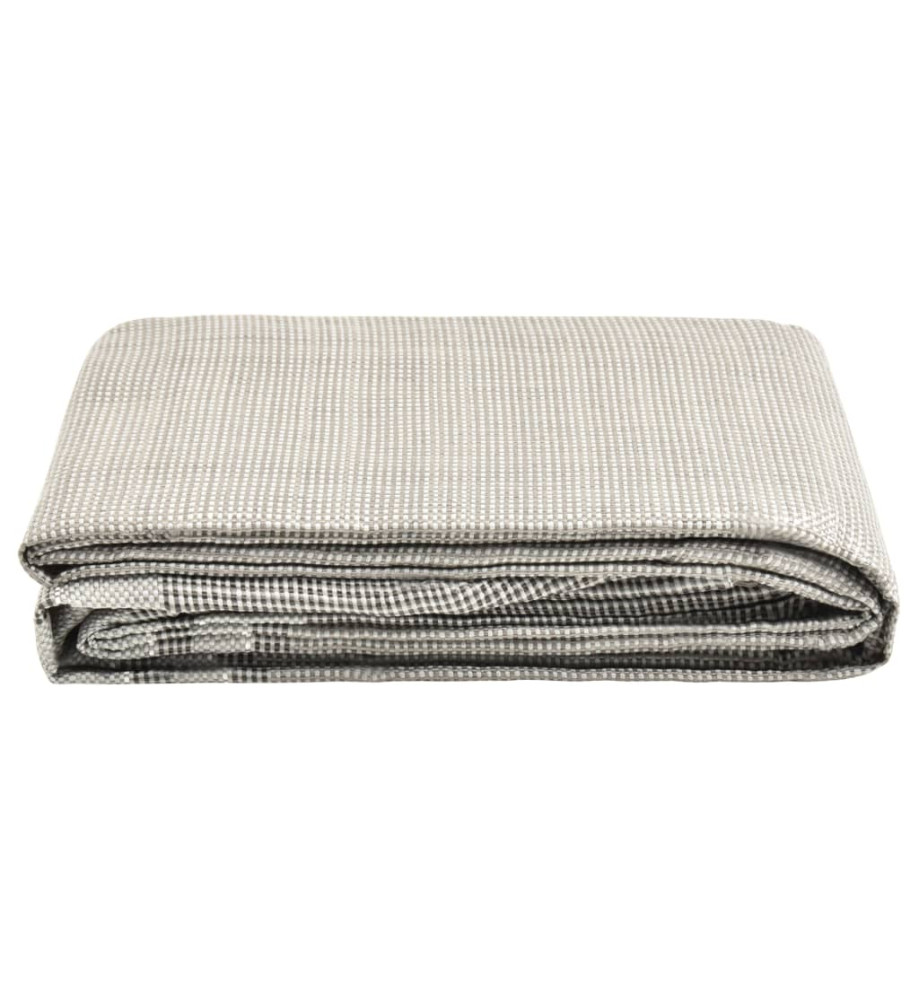 Tapis de tente 500x250 cm Gris foncé