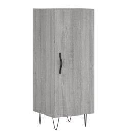 Buffet haut Sonoma gris 34,5x34x180 cm Bois d'ingénierie