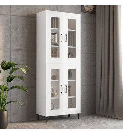 Armoire murale suspendue Blanc 69,5x34x90 cm