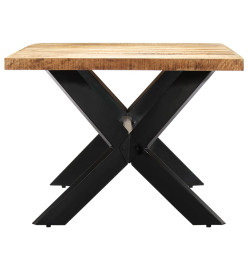 Table de salle à manger 200x100x75 cm Bois de manguier solide