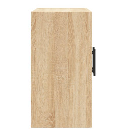 Armoire murale chêne sonoma 60x31x60 cm bois d'ingénierie