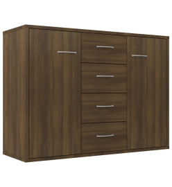 Buffet Chêne marron 88x30x65 cm Bois d'ingénierie