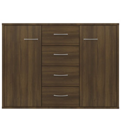 Buffet Chêne marron 88x30x65 cm Bois d'ingénierie