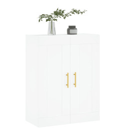 Armoire murale blanc 69,5x34x90 cm bois d'ingénierie