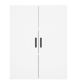 Armoires murales 2 pcs blanc 69,5x34x90 cm