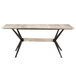 Table de salle à manger 180x90x76 cm Bois de manguier massif