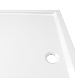 Receveur de douche rectangulaire ABS Blanc 80x90 cm