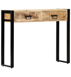 Table console 90 x 30 x 75 cm Bois de manguier massif