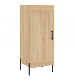 Buffet haut Chêne sonoma 34,5x34x180 cm Bois d'ingénierie