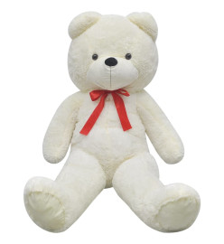 Ourson en peluche XXL Blanc 135 cm