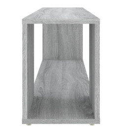 Meuble TV Sonoma gris 100x24x32 cm Bois d'ingénierie