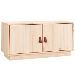 Meuble TV 80x34x40 cm Bois de pin massif