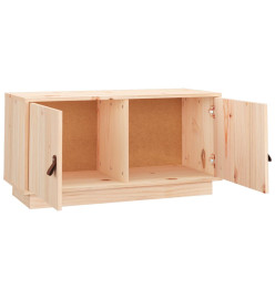 Meuble TV 80x34x40 cm Bois de pin massif