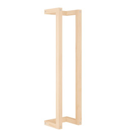 Porte-serviette 23x18x90 cm Bois de pin massif