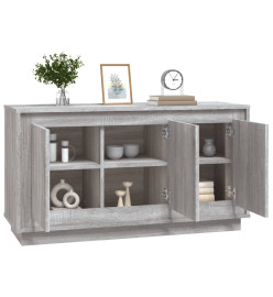 Buffet sonoma gris 102x35x55 cm bois d'ingénierie