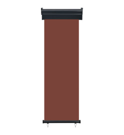 Auvent latéral de balcon 60x250 cm Marron